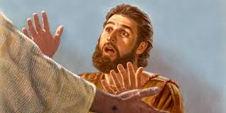 Jezus is gezien na Pasen